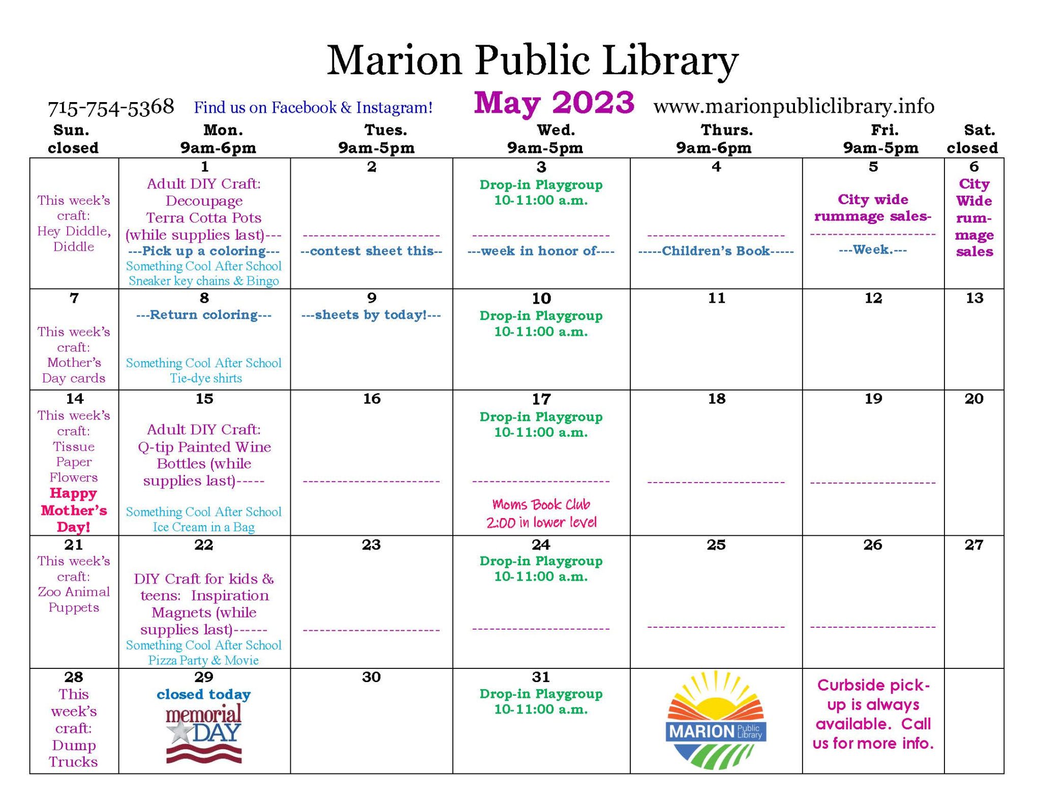 May Marion Public Library