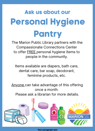 Hygiene Pantry
